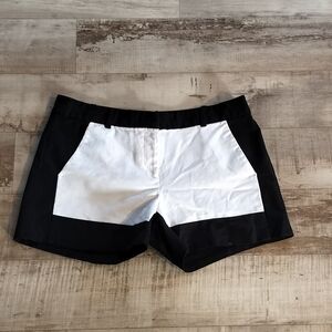 Michael Kors High Waist Black and White Shorts